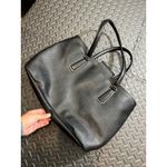 TUMI Sinclair Tegan Black Saffiano Leather Business Tote Shoulder‎ Bag #79385D Photo 3