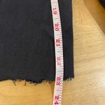 MIOU MUSE Black‎ Cropped Wide Leg Raw Hem Utility Style Pants Women's Black Size L Photo 10