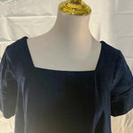 Damsel & The Odells Navy Blue Denim Midi Dress Photo 7