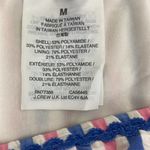 J.Crew  White Blue & Pink Striped Seersucker Bikini Bathing Swim Suit Bottoms M Photo 4