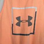 Under Armour  Bright Orange Loose Fit Tank Top Small New Photo 1