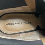 Adrienne Vittadini  Perrine Black Leather 4” Heels Side Zipper Ankle Boots 7.5 F6 Photo 6