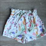 Agua Bendita  Adisson Short in White Floral Small Photo 2