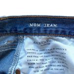 American Eagle  Mom Jean Womens Denim Jeans Medium Wash Size 6 High Rise Photo 5