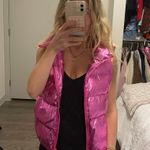 The South Boutique Pink Puffer Vest  Photo 0
