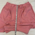 IZOD Womens size 14 pink pleated shorts side and back pockets belt loops EUC Photo 9