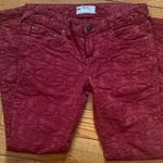 Free People Jacquard Skinny Jeans Size 26 Photo 0