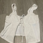 Madden Girl White Lace Camisole Top Photo 0