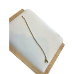 Sarah Coventry signed tennis bracelet clear rhinestone Gold Photo 5