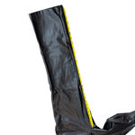 White Fox Boutique White Fox Size M Straight Leg Faux Leather Pant Black Going Out Edgy Alternative Photo 7