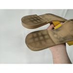 Mariela Yellow Suede Flower Women 9.5 Fairycore Bohemian Sandals Photo 6