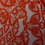 Free People 🍁 Mimi Sleeveless Halter Tunic Back Cutout Orange Boho Sz XS Photo 9