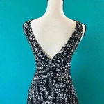 Diane Von Furstenberg  DVF black and white floral dress in size 2 Photo 4
