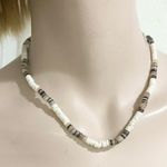 2 Natural Sea Shell Beads Boho Puka Shell Necklace Photo 3