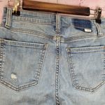 DAZE HIGH RISE SKINNY JEANS DISTRESSED LIGHT WASH RAW ANKLES 27 Blue Photo 8