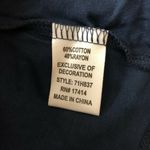 Sesoire Womens Sleep Top Lace Panel Long Sleeve Navy Blue Soft Size S Photo 3