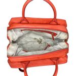 Botkier  red Orange Leather Handbag satchel quiet luxury crossbody purse Photo 6