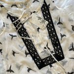 Black Rainn Black Rain Women's Summer Causal Sleeveless Chiffon  Loose Blouse Photo 7