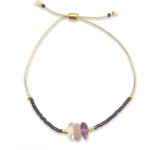 New Cast of‎ Stones Love & Happiness Bracelet Purple Photo 1