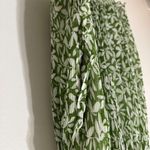 Abercrombie & Fitch  Floral Babydoll Plisse Ruched Mini Dress Size Large Petite Photo 7