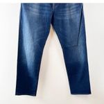 Mavi Jeans Zach Mid Rise Slim Fit Denim Straight Leg Jeans Deep Brushed 33 / 16 Blue Photo 9
