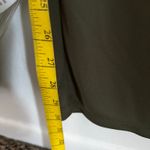 Chico's  Green Utility Jumpsuit Size 2 Large Boho Minimalist Casual Retro‎ Photo 3