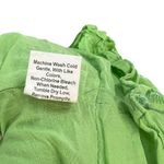 Hello Molly Challenge Your Faith Dress Puff Sleeve Floral Print Green Size US 2 Photo 13