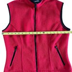 Avalanche Women’s Red Fleece Vest sz M Photo 3