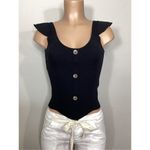 New. One Grey Day black sweater tank. Small. Retails $148 Photo 2