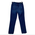 Baldwin Kansas City Therese High Rise Dark Wash Straight Leg Jeans Size 25 Blue Photo 1