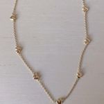 Madewell NWOT  gold dainty heart necklace Photo 0