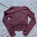 Altar'd State  Dusty Rose Long Sleeve Top Photo 4