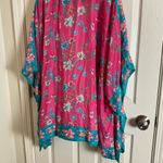 VINTAGE Tolani Collection Women's Kimono Floral Multicolor 3X Bohemian 90s Pink Photo 6