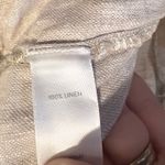 J. Jill Pure Jill 100% Linen Cropped Pants Beige Size XL EUC Photo 7