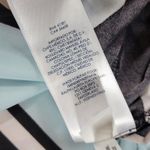 CHAPS  Striped Maxi Dress Womens XL Blue Black Slit Casual Beach‎ New Photo 14