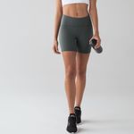 Lululemon 6 Train Times Bike Short (6") in Dark Forest Green Photo 1
