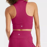 All In Motion Built In Bra Pink Tank Top Photo 1