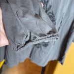 Garnet Hill Folkloric Embroidered Knit Top Charcoal Gray Size Small Photo 5