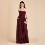 Birdy Grey  Grace Convertible Chiffon Dress In Cabernet Photo 3