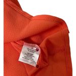 Pink Rose  Women Size Medium Tie Front Shirt Cap Sleeve Peach Casual (27-124P) Photo 5