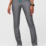 FIGS - Yola Skinny Scrub Pants Graphite Medical Nurse Doctor Petite Photo 0