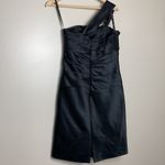 Bill Levkoff  Black One Shoulder Dress‎ Photo 5