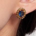 Kate Spade  Victoria Stud. Cubic zirconia and glass stone. New. Photo 1