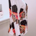 Love j Top Afro Bun Loose Knit Sweater Off-White Size S NWT Photo 3