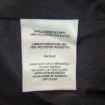 Maggy London  Black and Gold Chiffon Dress NWT Size 0 Long Sleeve Metallic Gold Photo 6