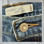 Levi's Women's 505 Straight Leg Dark Blue Denim Jeans Size 8 Short Photo 3