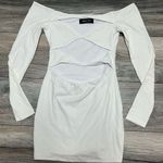 White Fox Boutique White Fox Cut-Out Boutique White Dress Photo 0