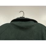 Varley  Carmen Rib-Knit Zip Through Cardigan Darkest Spruce Sweater Large L Photo 6