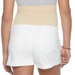 a glow Boyfriend Maternity Belly Band Short Photo 2