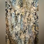 IRO  Paris Deniz Ruched Printed Cotton Mini Dress Green Designer NWT 38 MSRP $400 Photo 7